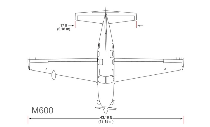 jet privato Piper M600